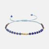 Bracelet - Luxenter - Anlako - Cristal bleu - Finition or 18k - Style boho