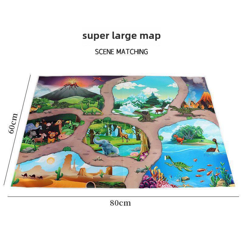 Украшения сцены с динозаврами юрского периода: Растение, дерево, вулкан, каменный забор, яйцо динозавра, аксессуары для песчаного стола