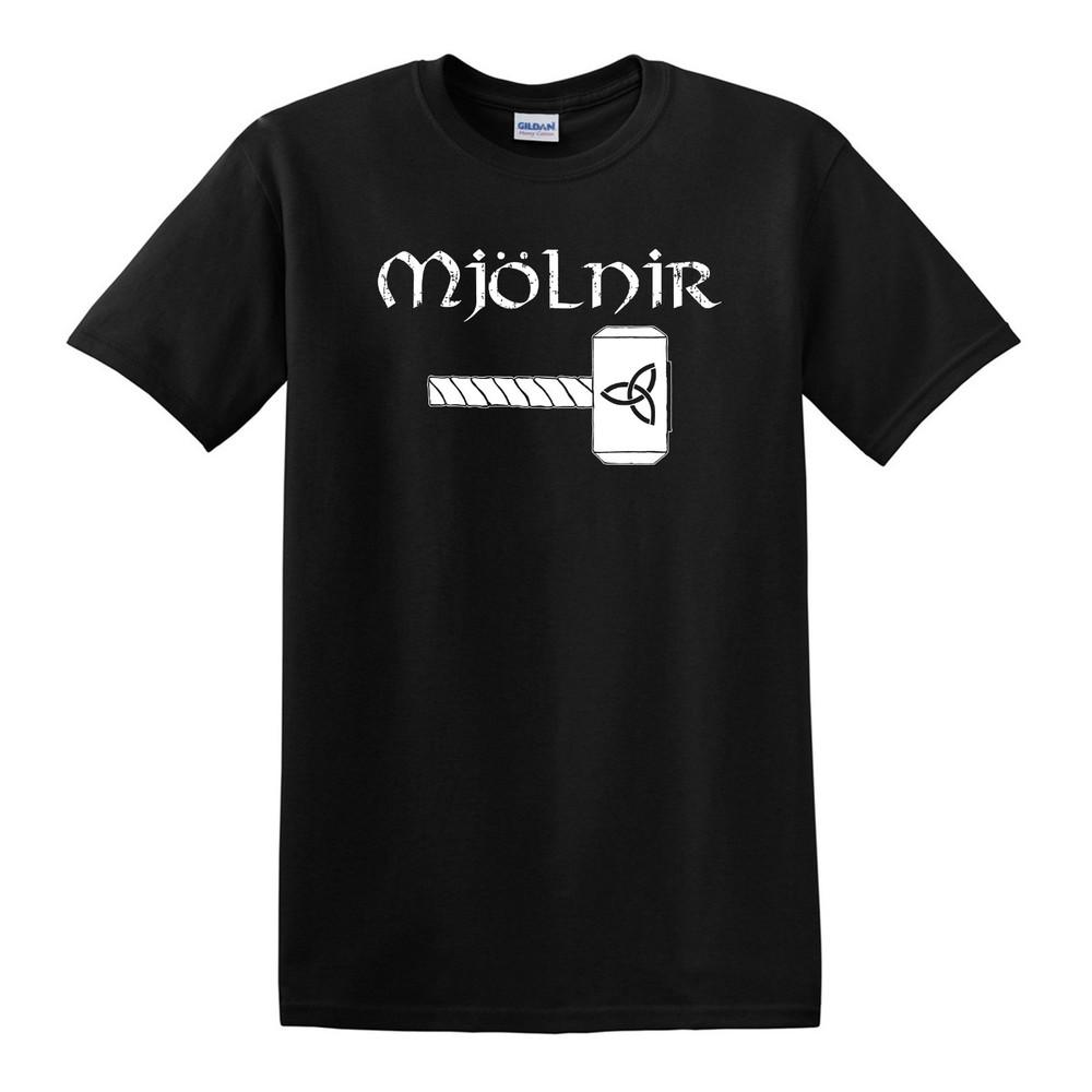 МЬОЛЬНИР (МОЛОТ ТОРА) Футболка - от S до 6XL - Норвежский Один Викинг Рагнарёк Тор
