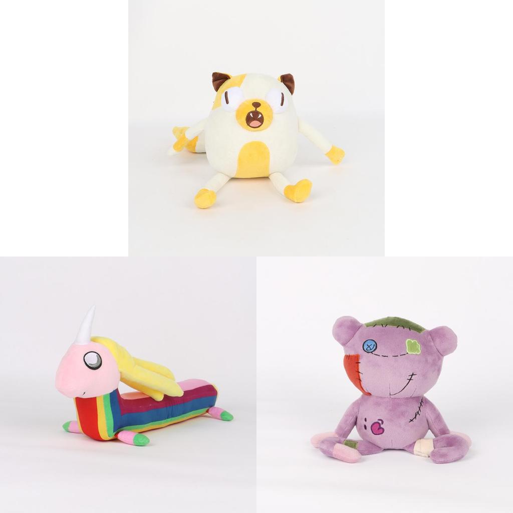 Плюшевая игрушка Финна из Adventure Time, торт, с мягким коротким ворсом, для детской комнаты