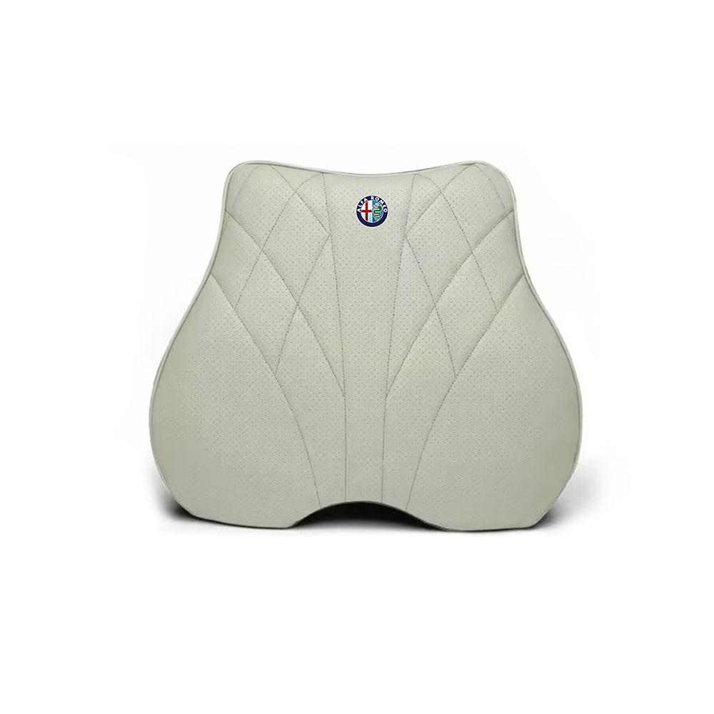 YYCE3 1pc Memory Foam Car Headrest/Seat Cushion For Alfa Romeo Giulietta GT 147 156 Mito Brera Giulia Stelvio Volante Auto Accessories