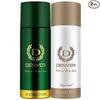 DENVER Hamilton Deo (165ML) + Imperial Deo (165ML) - Combo of 2 | Long Lasting Deodorant Body Spray for Men