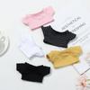Dressing Game Playing House 20CM Doll T-shirt Stripes Short Sleeve Idol Doll Clothes Cotton Stuffed
