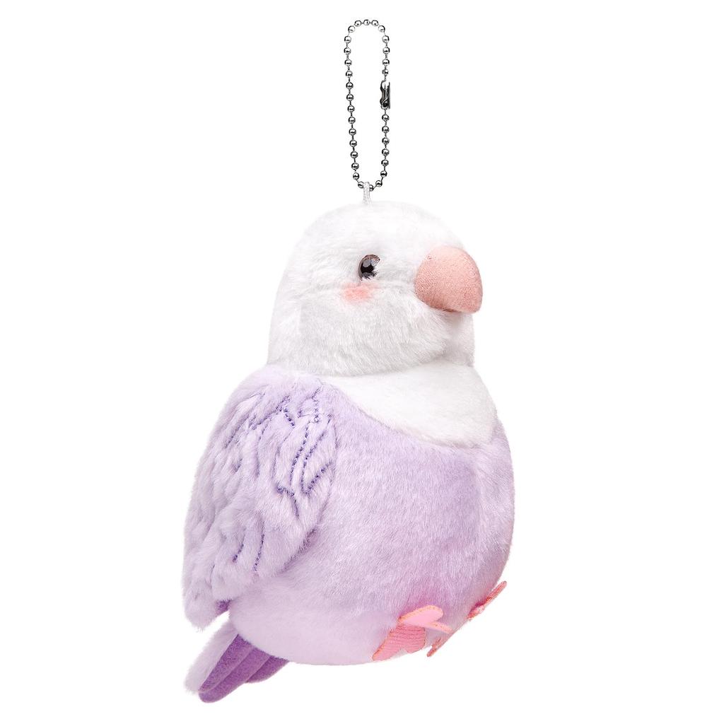 lilizzhoumax Realistic Purple Peony Parrot Plush Animal Bird Stuffed Exquisite Bird Plush Cute Toy for Birthday Gift for Home Decoration Animal, Toy,