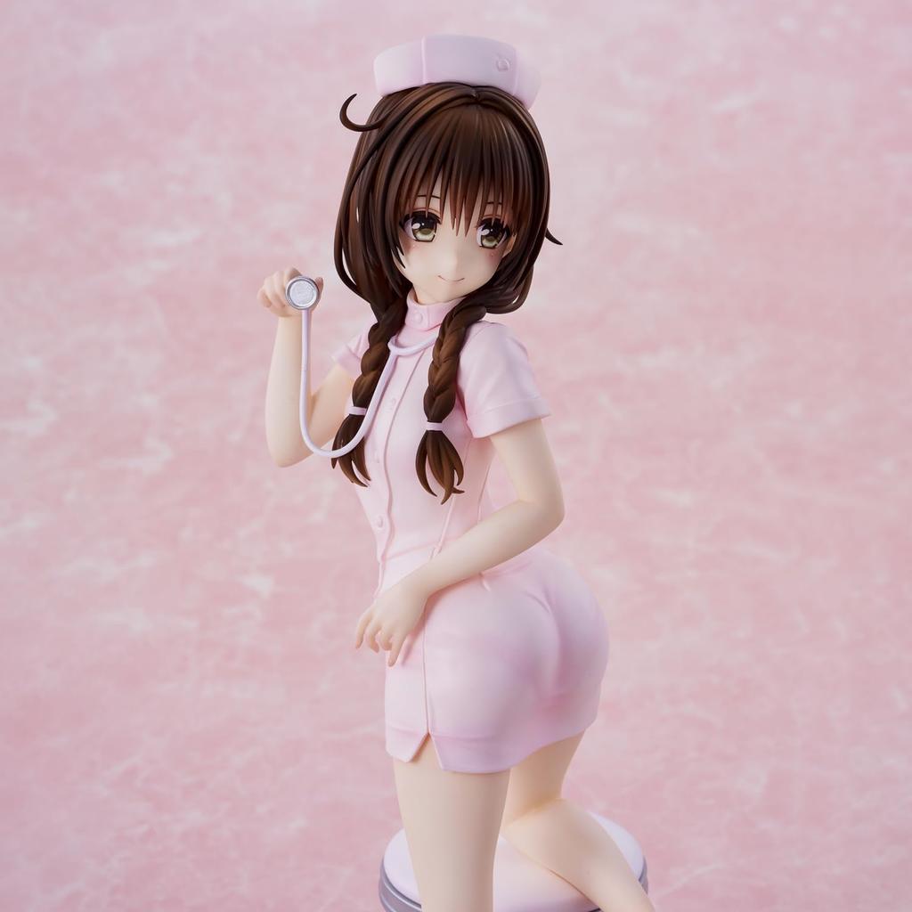 Mikan Yuki Nurse Costume PVC ABS Painted Complete Figure "To LOVE-Ru Darkness" Non-scale &