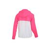Nike Sport Color Block Zip Up Hooded Water Resistant Jacket American Vintage Sweatshirt Women Jacket White Pink BV3940-639