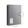 Waterproof Document Storage Bag 7-in-1 Miscellaneous Storage Organizer File Binder  Business