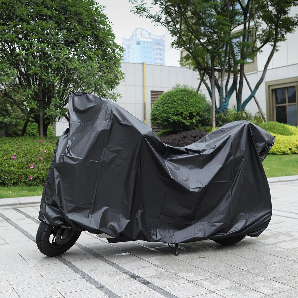 Electric Vehicle & Motorcycle All-Weather Cover: Rainproof, Sunproof, and Dustproof Protection.