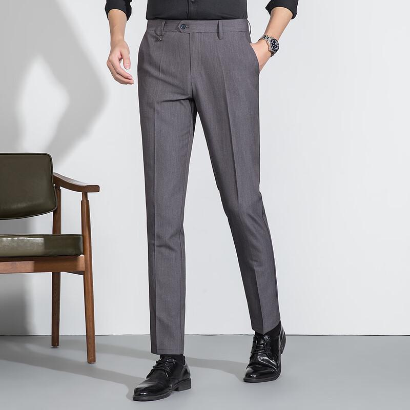 Мужские брюки MONTAGUT, зауженные, в стиле business casual