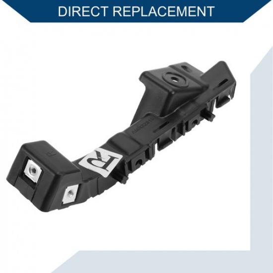 1pc Right Front Bumper Support Bracket for Chevy Malibu 2016- ABS Black