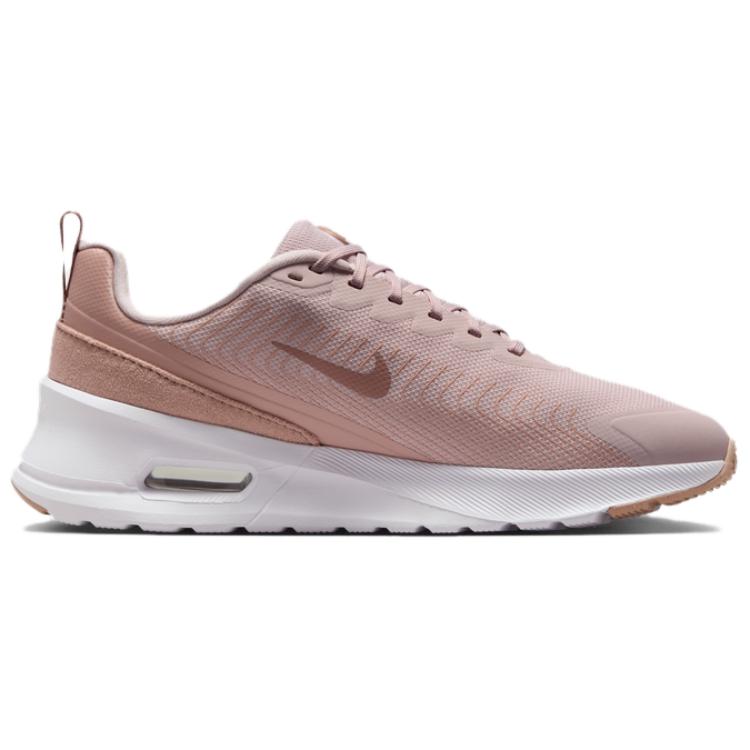 Nike Air Max Nuaxis Низкие кроссовки для бега Женские Розовые Белые Кроссовки Повседневная обувь HQ1834-600