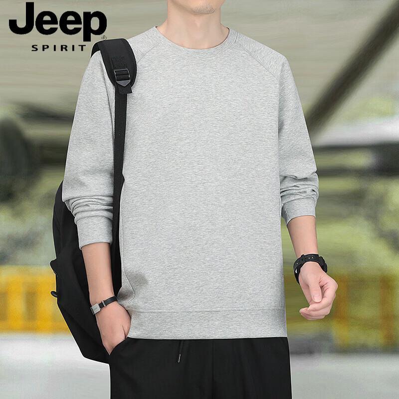 Мужской повседневный свитшот с круглым вырезом JEEP SPIRIT