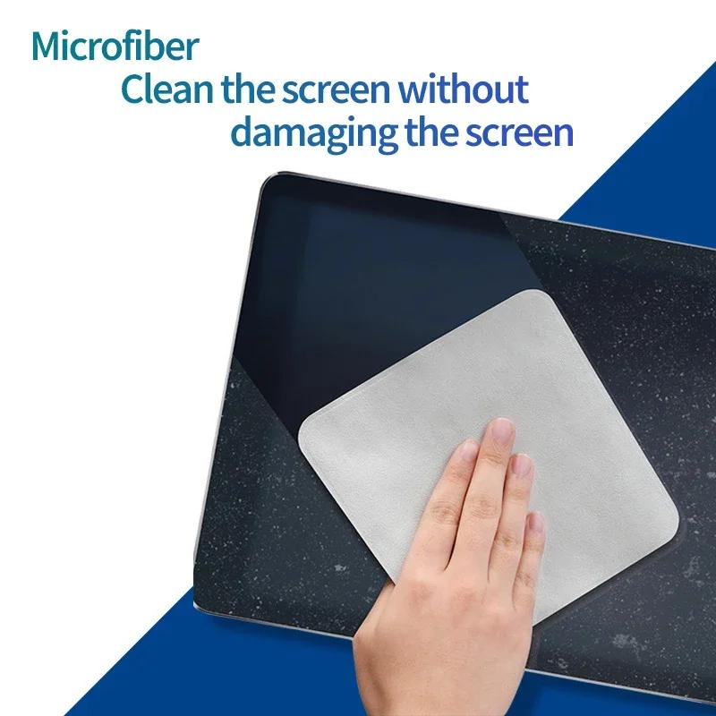 Ткань для полировки экрана для Apple IPhone IPad Watch PC Плоская ткань Салфетка для очистки экрана компьютера 1:1 мягкая салфетка из микрофибры
