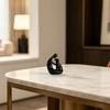 Dog And Owner Statue Ornament, Compact 3D Printed Sculpture, Nordic Minimalist Desktop Decoration for Pet Lover Home Crafts