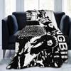 Khruangbin Abstract Mode Flannel Fashion Blanket Rock Band Funny Throw Fashion Blanket for Bedspreads 125*100cm Super Soft