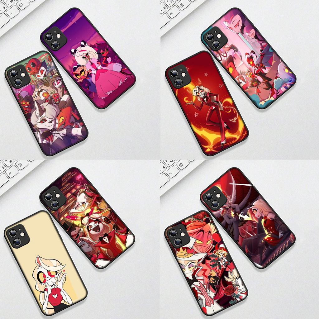for Samsung Galaxy S10 S8 S9 Plus A33 A34 A31 70 A71 A72 Note 20 9 8 S10E Phone Case Alastor H-Hazbins Charile Hotels Angel Dust