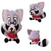 New Indigo Park Game Indigo Park Surrounding Dolls Cute Purple Raccoon Plush Toys