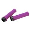 2PCS ENLEE Mountain Bike Handlebar Grips Comfortable TPR Rubber Locking MTB Bicycle GripsPurple