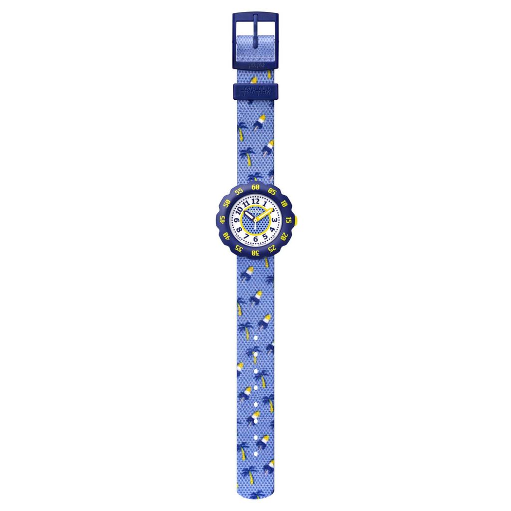Детские часы Swatch Flik Flak ICY BEACH FPSP013D,