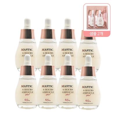 Mastic White Mastic Сезон 2 Ли Мин-чжон Точечный уход 6 Шесть часов Капельница-ампула 2x 20 мл + дополнительный образец 1 мл в подарок, 20 мл, 8x