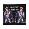Johnny Hallyday Rock Music French Singer Knitted Blankets Fleece  Lightweight Throw Blankets for Airplane Travel Bedspread