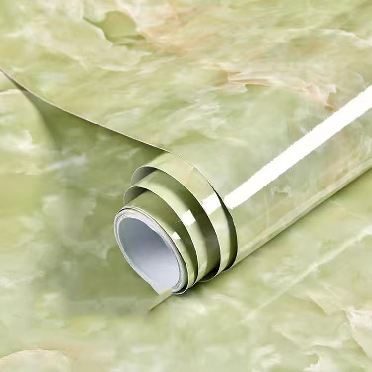 5 M Pearl White DIY Decorative Film PVC Self Adhesive Wall Paper Furniture Renovation Stickers Kitchen Waterproof Oil-proof Marble Wallpaper