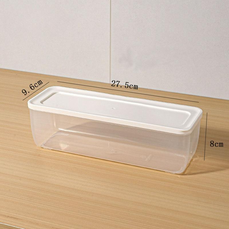 Многоразовые маленькие контейнеры для хранения в морозильной камере, штабелируемые герметичные банки для специй, коробки для запечатывания продуктов, кухонный органайзер для холодильника и кладовой