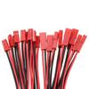 10 пар 22 AWG JST штекерный разъем 2-контактный штекерный разъем женский кабельный провод для светодиодной ленты RC игрушки адаптер батареи 10 см