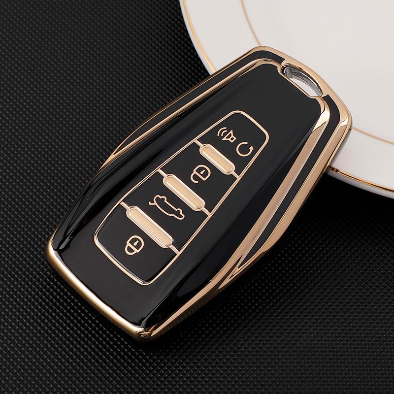 New TPU Car Remote Key Case Cover Shell For Geely Coolray 2019-2020 Atlas Boyue NL3 Emgrand X7 EX7 SUV GT GC9 Borui Accessories