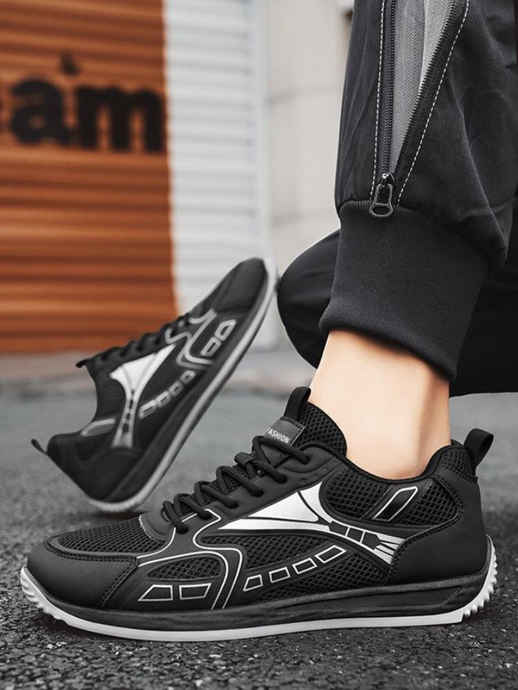 Модные Легкие Весенне-Осенние Зеленые Мужские Повседневные Кроссовки Уличная Обувь по Акции Удобные Прыжковые Широкие Спортивные Зальные Кроссовки для Мужчин