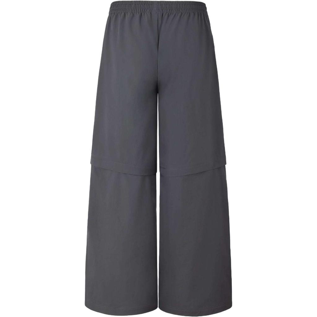 Adidas Оригинальные спортивные брюки на молнии с логотипом, свободный крой, удобные повседневные брюки унисекс, темно-серые KA2761