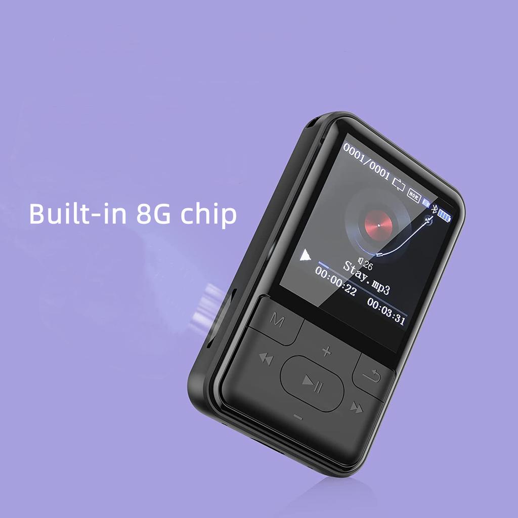 Blue Tooth Mp3 Player 8gb 16gb 32gb 64gb Music Player With Headphone Fm Radio Voice Recorder Video Play E-book Hifi Player Walkm