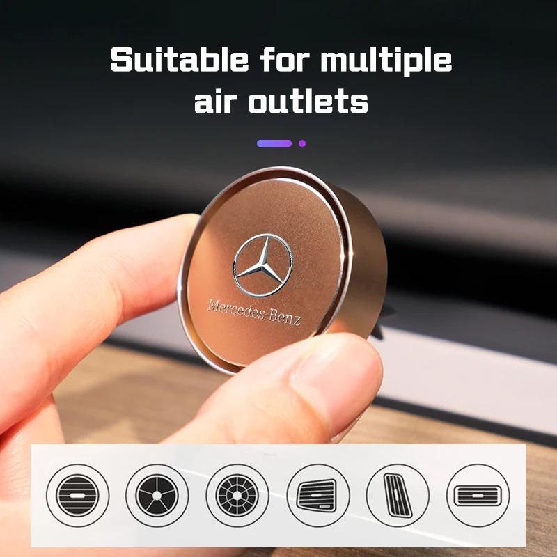 HGQ5 For Mercedes-Benz AMG A B C E S V A45 C43 CLA R-Class GLA GLB Car air outlet aromatherapy Air Freshener Solid Fragrance Diffuser