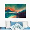 НАДЕЖНОЕ ИСКУССТВО Красочные Облака Закат Холст Картина Пейзажи Плакаты и принты Картины для Гостиной Настенный Декор Без Рамки