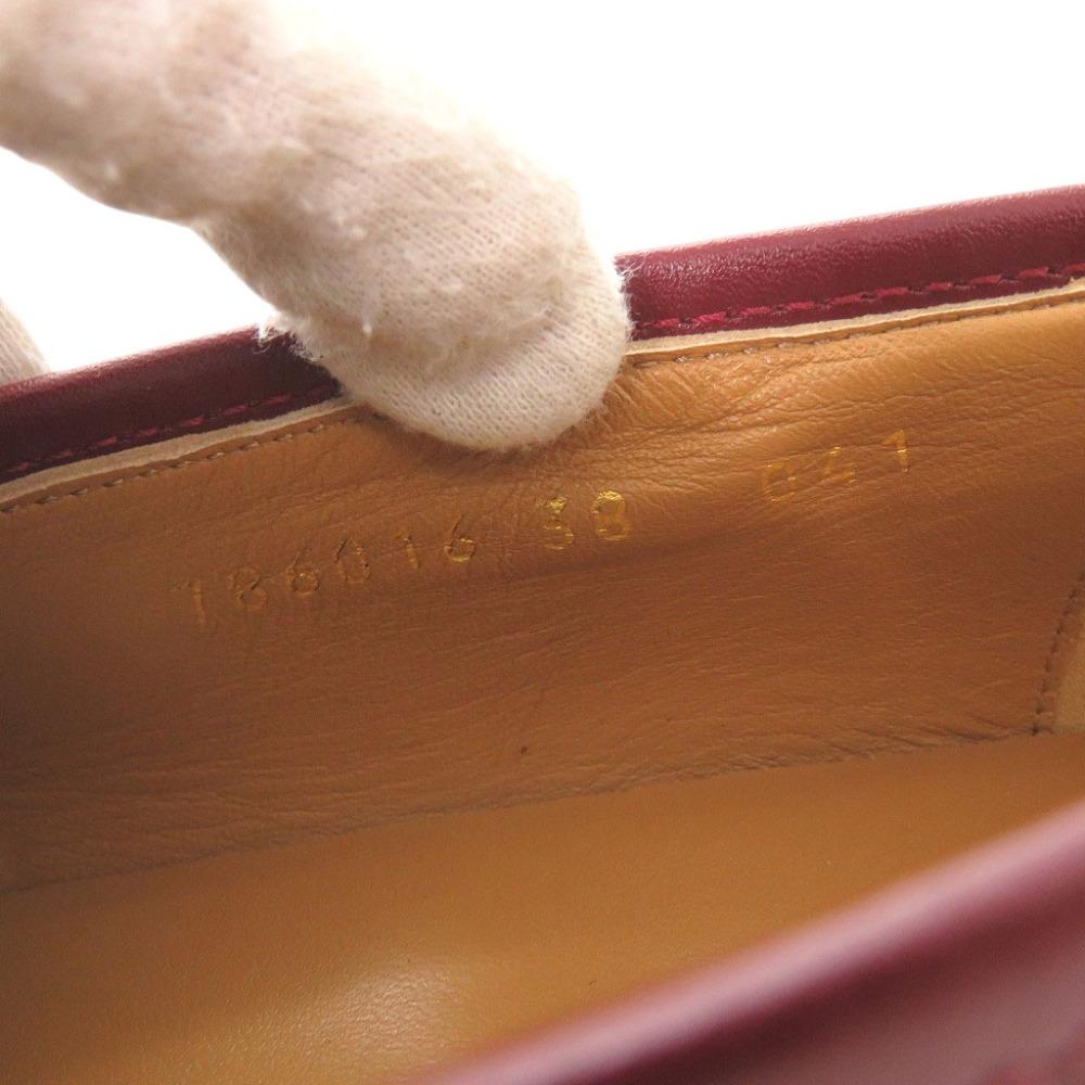 Б/у ОРИГИНАЛЬНЫЕ лоферы GUCCI 786016 Jordaan Horsbit Guccissima Кожаная обувь Бордовый