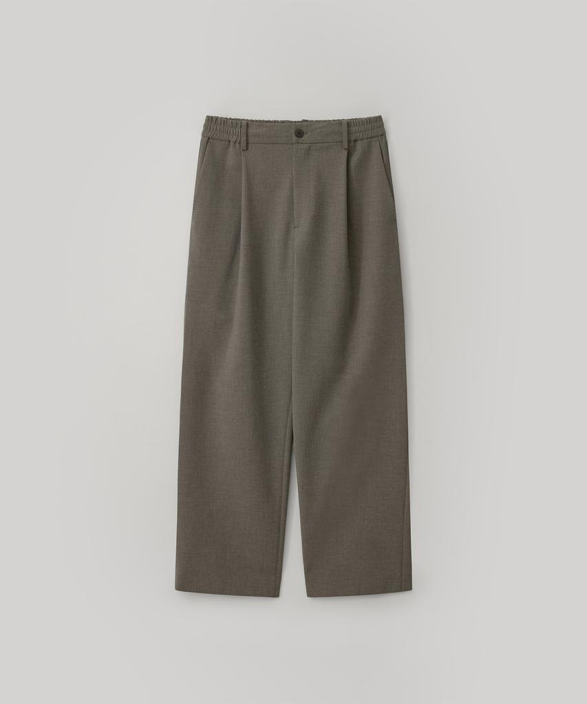 ANOTHER OFFICE Habana Banded Slacks (Khaki Brown)