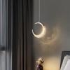 Nordic Moon LED мультяшная люстра внутреннее освещение детская комната подвесной светильник домашний ночник спальня гостиная украшение