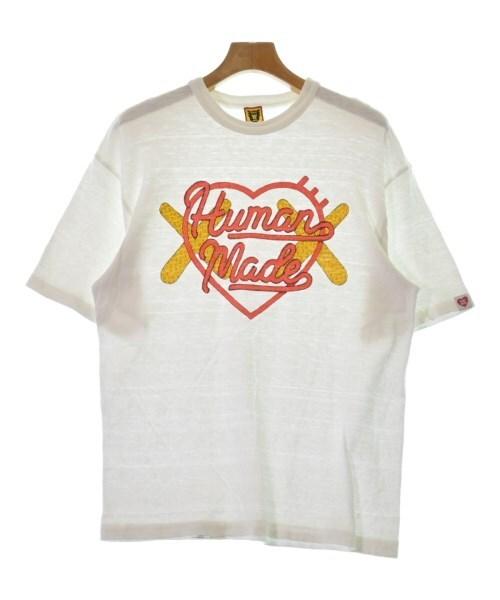 HUMAN MADE T-shirt/Cut & Sewn White L 2200463343012 Unisex T-Shirt