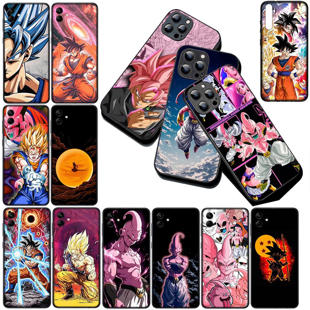 Чехол для Apple iPhone 17 16 14 15 Plus Pro Max 16E ProMax + 15Plus 15+ 16+ Чехол для телефона Majin Buu Драконы Шары Гого Ку Супер