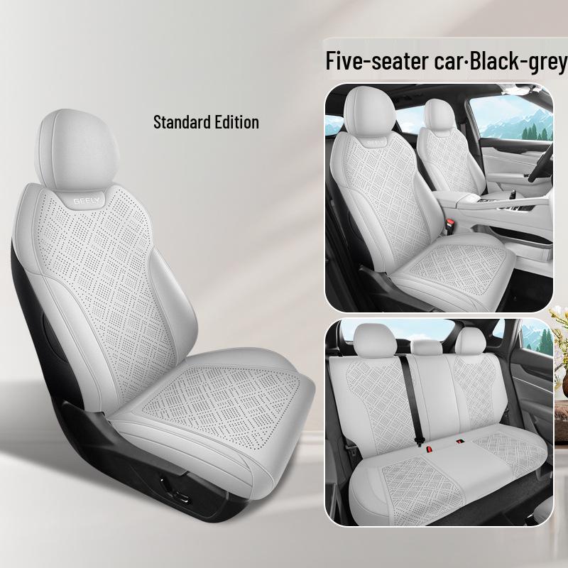 Идеально подходит для Geely Boyue 2026 года, этот дышащий чехол на сиденье обеспечивает полное покрытие и идеально подходит для обновления интерьера вашего автомобиля.