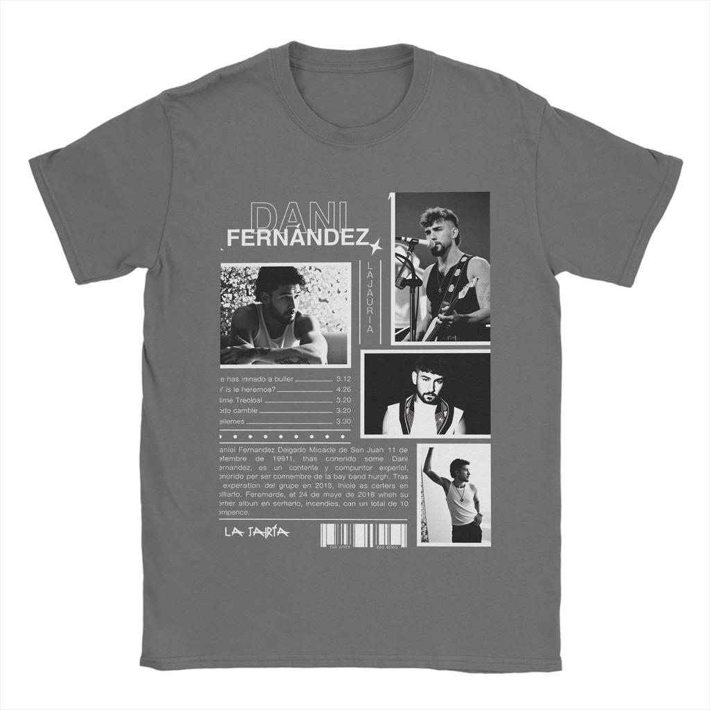 Rapper Dani Fernandez Cotton T Shirt For Unisex Summer YK Fun TShirts O Neck Harajuku Tee Shirt Plus Size Design Clothes