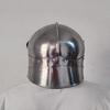 Средневековый доспех шлем с закрытым забралом LARP костюм для косплея Хэллоуин