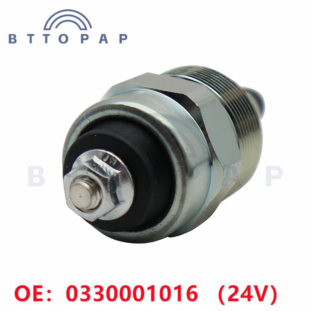 0330001015 Fuel Shut Off Solenoid Valve For Dodge Isuzu Conversion Kit 12V 24V 0330001016 0330001018 0042533182 045020002A