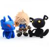 23-30 Cm Anime Kingdom Hearts Plush Toys Cute Blue Black Shadow Heartless Ant Stuffed Animals Doll Women Kids Gift