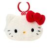 SANRIO Face-Shaped Mini Pouch with Carabiner Hello Kitty Ages 3 and up 015423