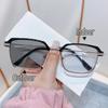 Последние Модные Квадратные Фотохромные Очки для Пресбиопии Мужские Ультралегкие Художественные Очки для Мужчин и Женщин с Защитой от Синего Света