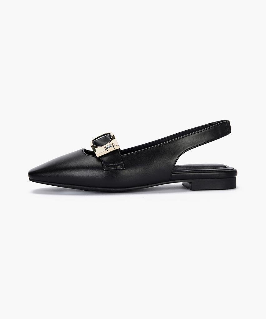 Recur Ecur Anello 21 камень Slingback Черный 1024