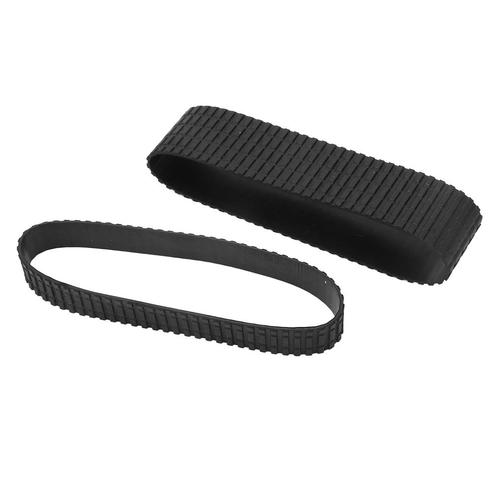 2PCS Lens Zoom Grip Ring Replacement Focusing Lens Rubber Trim Camera Repair Accessories