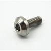 4pcs Grade5 6AL4V M6 M8 Titanium Screw for Motorcycle Disc Brake Hex Socket Ti Fasteners Modification Screws 12 15 20 25 30 35mm
