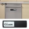Dirty Clean Dishwasher Magnet Easy To Read Slide Dish Washing Machine Dirty Clean Magnetic Indicator Acrylic Sign Kitchen Decoration